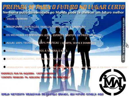 Prepare-se para o futuro no lugar certo